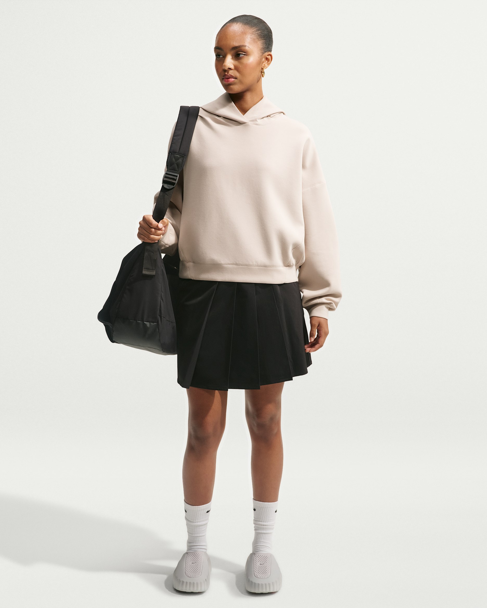 スカート PIGMENT SWEAT SKIRT josemoon Nike 24.7 PerfectStretch Women's Dri-FIT UV Protection High-Rise